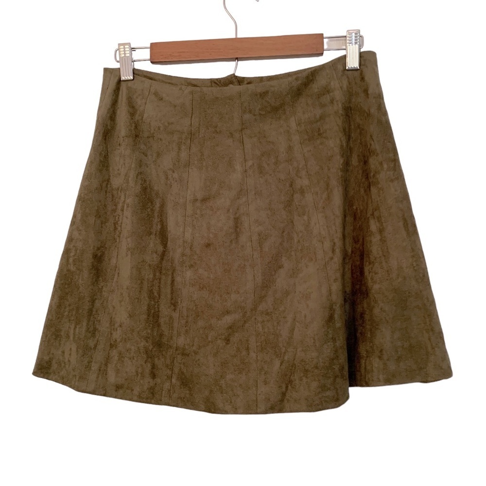 Altar'd State Gray Mini Skirt - Picture 3 of 8